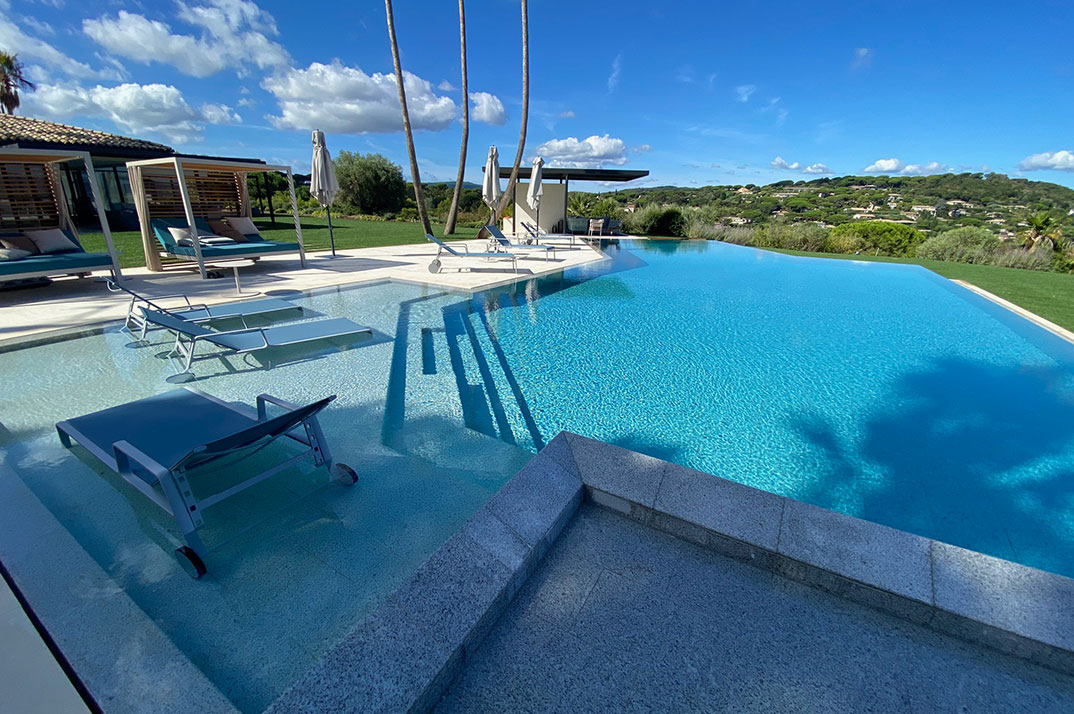 construction de piscine saint tropez